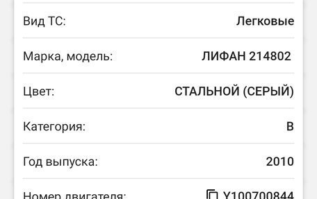Lifan Breez (520), 2010 год, 85 000 рублей, 16 фотография