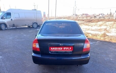 Hyundai Accent II, 2007 год, 430 000 рублей, 10 фотография