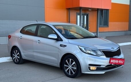 KIA Rio III рестайлинг, 2016 год, 1 060 000 рублей, 23 фотография
