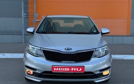 KIA Rio III рестайлинг, 2016 год, 1 060 000 рублей, 24 фотография