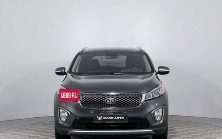 KIA Sorento III Prime рестайлинг, 2016 год, 2 399 000 рублей, 2 фотография