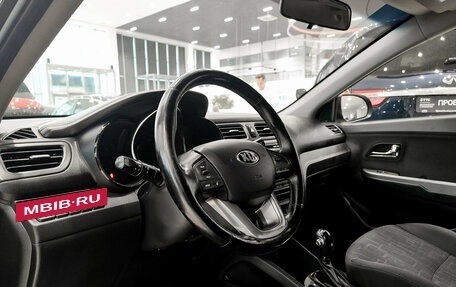 KIA Rio III рестайлинг, 2014 год, 1 190 000 рублей, 20 фотография