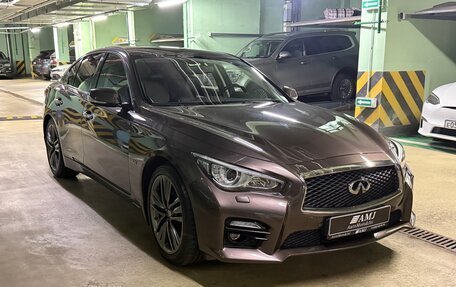 Infiniti Q50 I рестайлинг, 2014 год, 1 590 000 рублей, 3 фотография