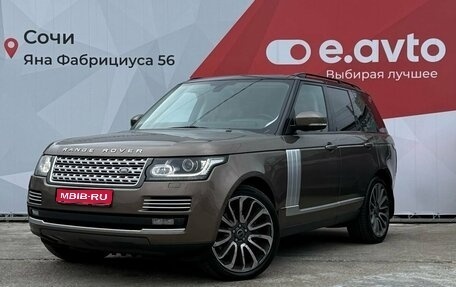 Land Rover Range Rover IV рестайлинг, 2014 год, 3 790 000 рублей, 1 фотография