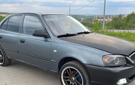 Hyundai Accent II, 2008 год, 150 000 рублей, 2 фотография
