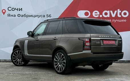 Land Rover Range Rover IV рестайлинг, 2014 год, 3 790 000 рублей, 6 фотография