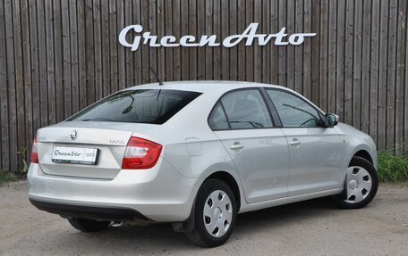 Skoda Rapid I, 2014 год, 960 000 рублей, 5 фотография
