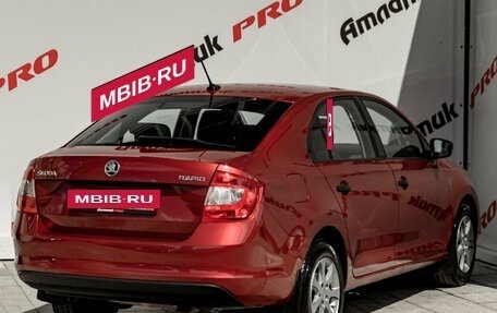 Skoda Rapid I, 2017 год, 1 100 000 рублей, 6 фотография