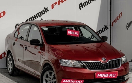 Skoda Rapid I, 2017 год, 1 100 000 рублей, 3 фотография
