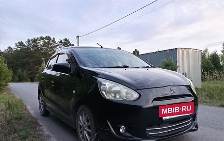 Mitsubishi Mirage VI рестайлинг, 2012 год, 650 000 рублей, 2 фотография