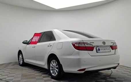 Toyota Camry, 2015 год, 1 790 000 рублей, 5 фотография