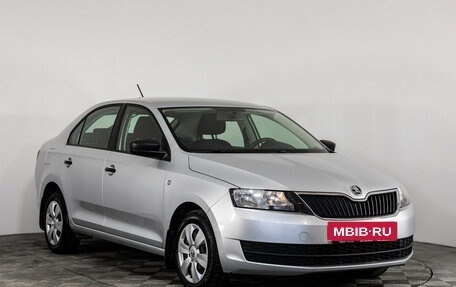 Skoda Rapid I, 2017 год, 1 249 000 рублей, 4 фотография