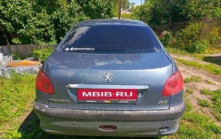 Peugeot 206, 2007 год, 115 000 рублей, 4 фотография