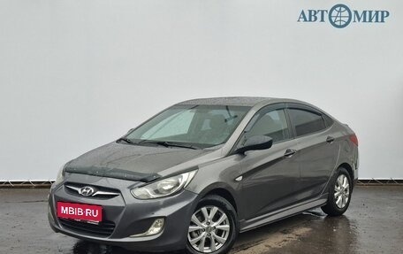 Hyundai Solaris II рестайлинг, 2011 год, 790 000 рублей, 1 фотография