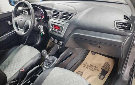 KIA Rio III рестайлинг, 2015 год, 767 200 рублей, 9 фотография