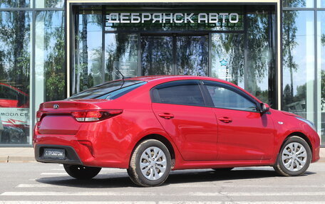 KIA Rio IV, 2019 год, 1 380 000 рублей, 4 фотография