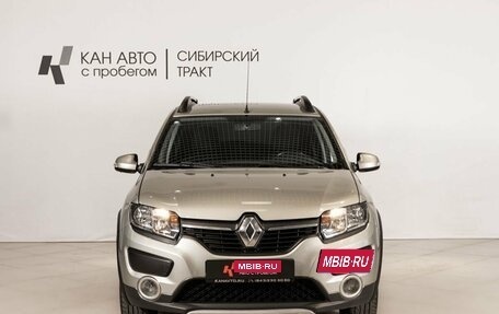 Renault Sandero II рестайлинг, 2016 год, 1 055 000 рублей, 2 фотография