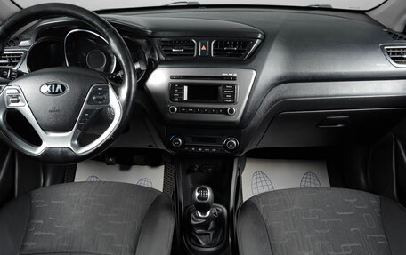 KIA Rio III рестайлинг, 2016 год, 1 129 000 рублей, 13 фотография
