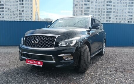 Infiniti QX80 I рестайлинг, 2016 год, 3 300 000 рублей, 1 фотография