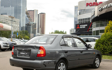 Hyundai Accent II, 2005 год, 428 000 рублей, 4 фотография
