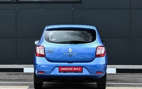 Renault Sandero II рестайлинг, 2015 год, 889 000 рублей, 4 фотография