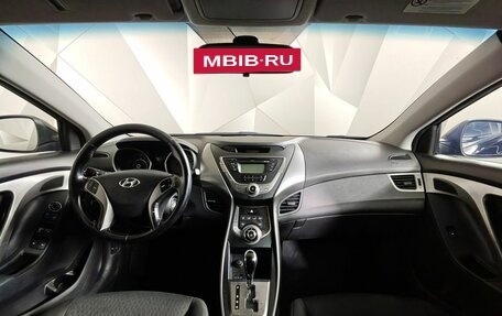 Hyundai Elantra V, 2012 год, 919 000 рублей, 13 фотография