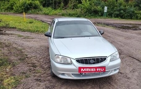 Hyundai Accent II, 2003 год, 350 000 рублей, 2 фотография
