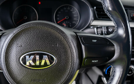 KIA Rio IV, 2017 год, 1 379 000 рублей, 17 фотография