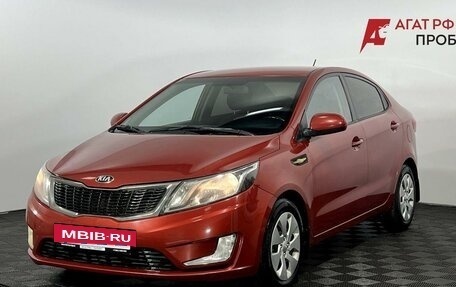 KIA Rio III рестайлинг, 2015 год, 990 000 рублей, 2 фотография