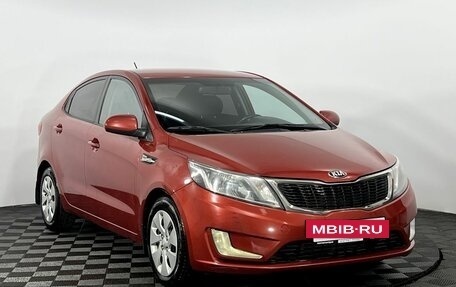 KIA Rio III рестайлинг, 2015 год, 990 000 рублей, 4 фотография