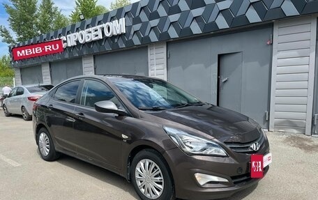 Hyundai Solaris II рестайлинг, 2015 год, 1 075 423 рублей, 3 фотография