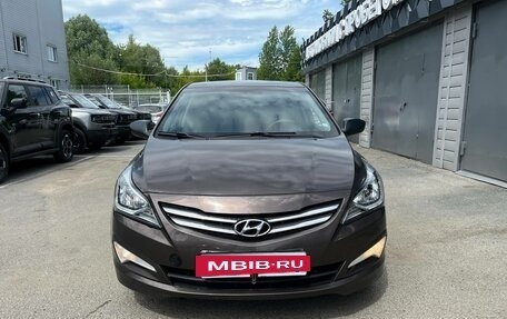 Hyundai Solaris II рестайлинг, 2015 год, 1 075 423 рублей, 2 фотография