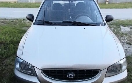 Hyundai Accent II, 2004 год, 400 000 рублей, 13 фотография