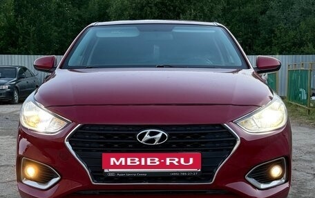 Hyundai Solaris II рестайлинг, 2018 год, 850 000 рублей, 5 фотография