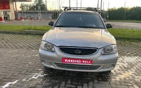 Hyundai Accent II, 2004 год, 220 000 рублей, 1 фотография