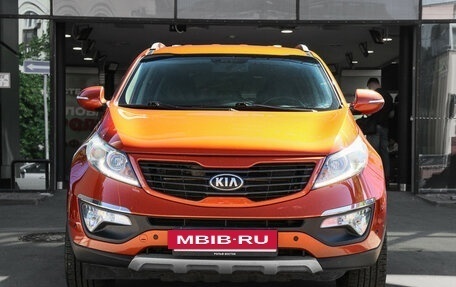 KIA Sportage III, 2012 год, 1 380 000 рублей, 2 фотография
