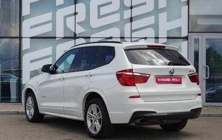 BMW X3, 2016 год, 2 000 000 рублей, 3 фотография