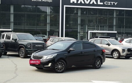 KIA Rio III рестайлинг, 2012 год, 837 000 рублей, 2 фотография