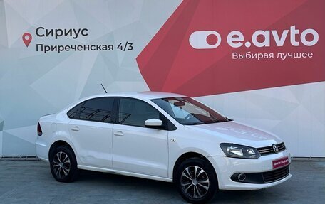 Volkswagen Polo VI (EU Market), 2013 год, 599 000 рублей, 3 фотография