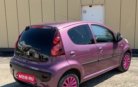 Peugeot 107 I рестайлинг, 2012 год, 450 000 рублей, 3 фотография