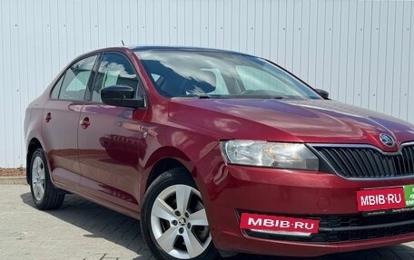 Skoda Rapid I, 2017 год, 1 095 000 рублей, 4 фотография