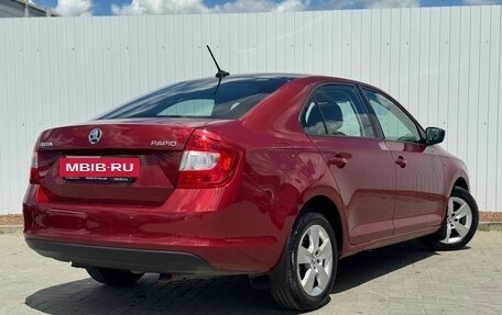 Skoda Rapid I, 2017 год, 1 095 000 рублей, 11 фотография
