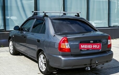 Hyundai Accent II, 2007 год, 295 000 рублей, 3 фотография