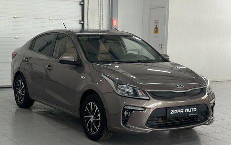 KIA Rio IV, 2018 год, 1 229 000 рублей, 1 фотография