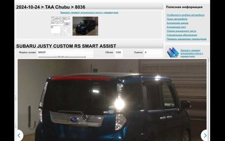 Subaru Justy IV, 2018 год, 1 099 999 рублей, 25 фотография