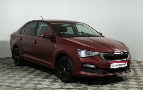 Skoda Rapid II, 2021 год, 1 410 000 рублей, 3 фотография