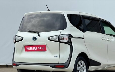 Toyota Sienta II, 2016 год, 1 150 000 рублей, 13 фотография