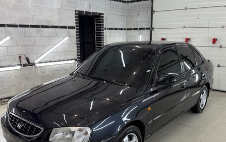 Hyundai Accent II, 2005 год, 445 000 рублей, 11 фотография
