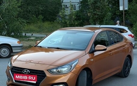 Hyundai Solaris II рестайлинг, 2017 год, 1 100 000 рублей, 2 фотография