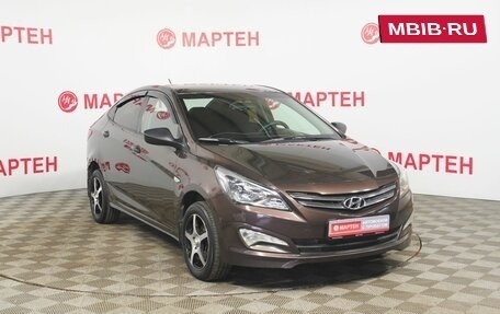 Hyundai Solaris II рестайлинг, 2014 год, 696 000 рублей, 3 фотография
